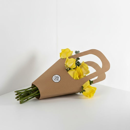 Canastilla de Flores Lucía 7 rosas