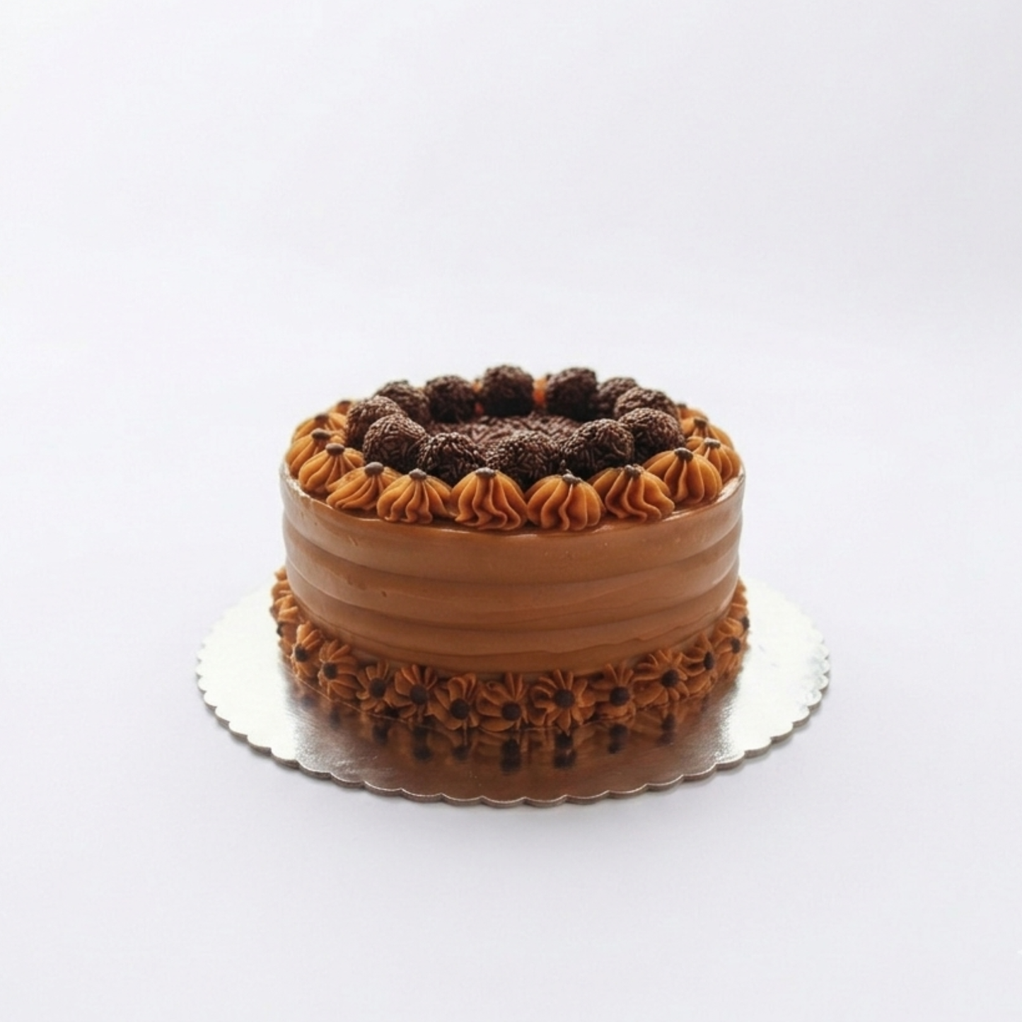 Torta de arequipe y trufa