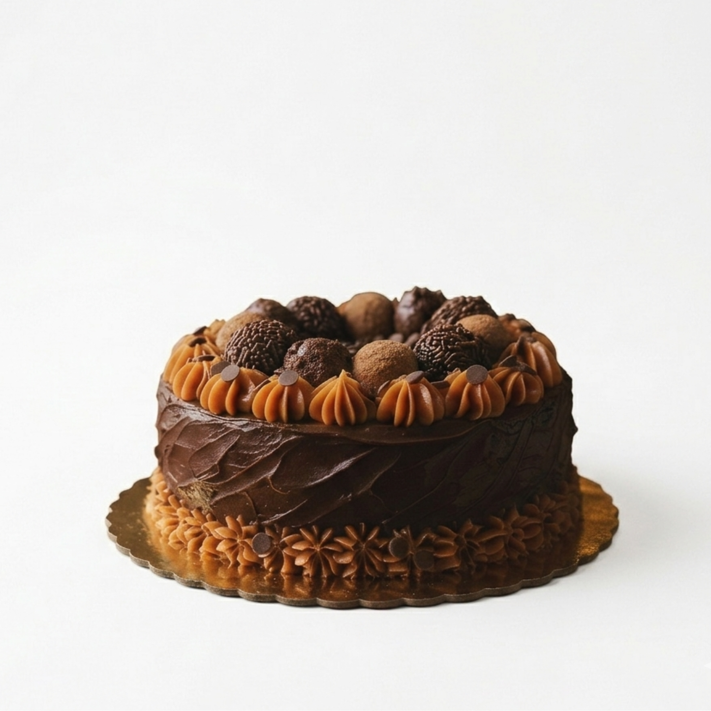 Torta de chocolate, trufa y arequipe