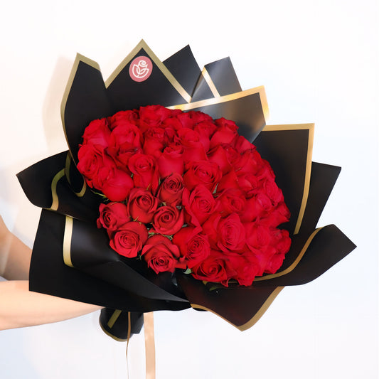 Bouquet Leonora de 48 ó 24 rosas