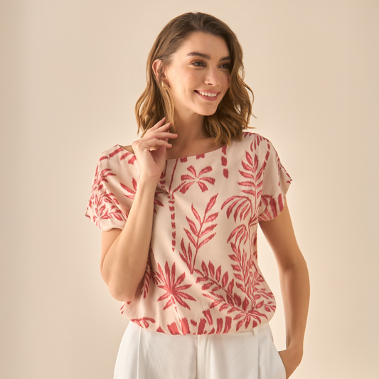 Camiseta Esprit Estampada