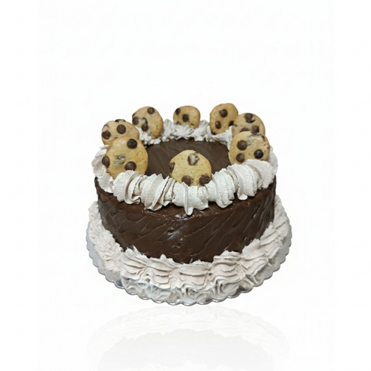 Torta de chocolate y galletas