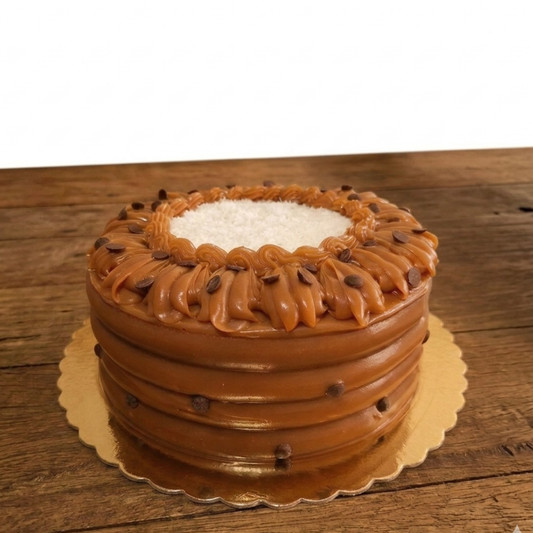 Torta de arequipe y coco