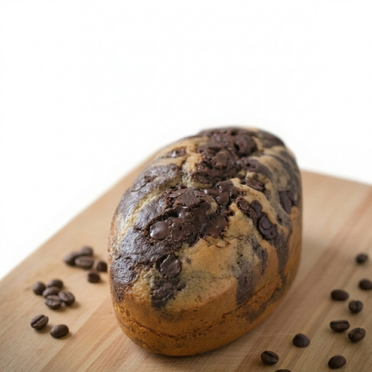 Panqué de gotas de chocolate